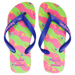 Havaianas x Happy Socks Womens Multicoloured Flip-Flops