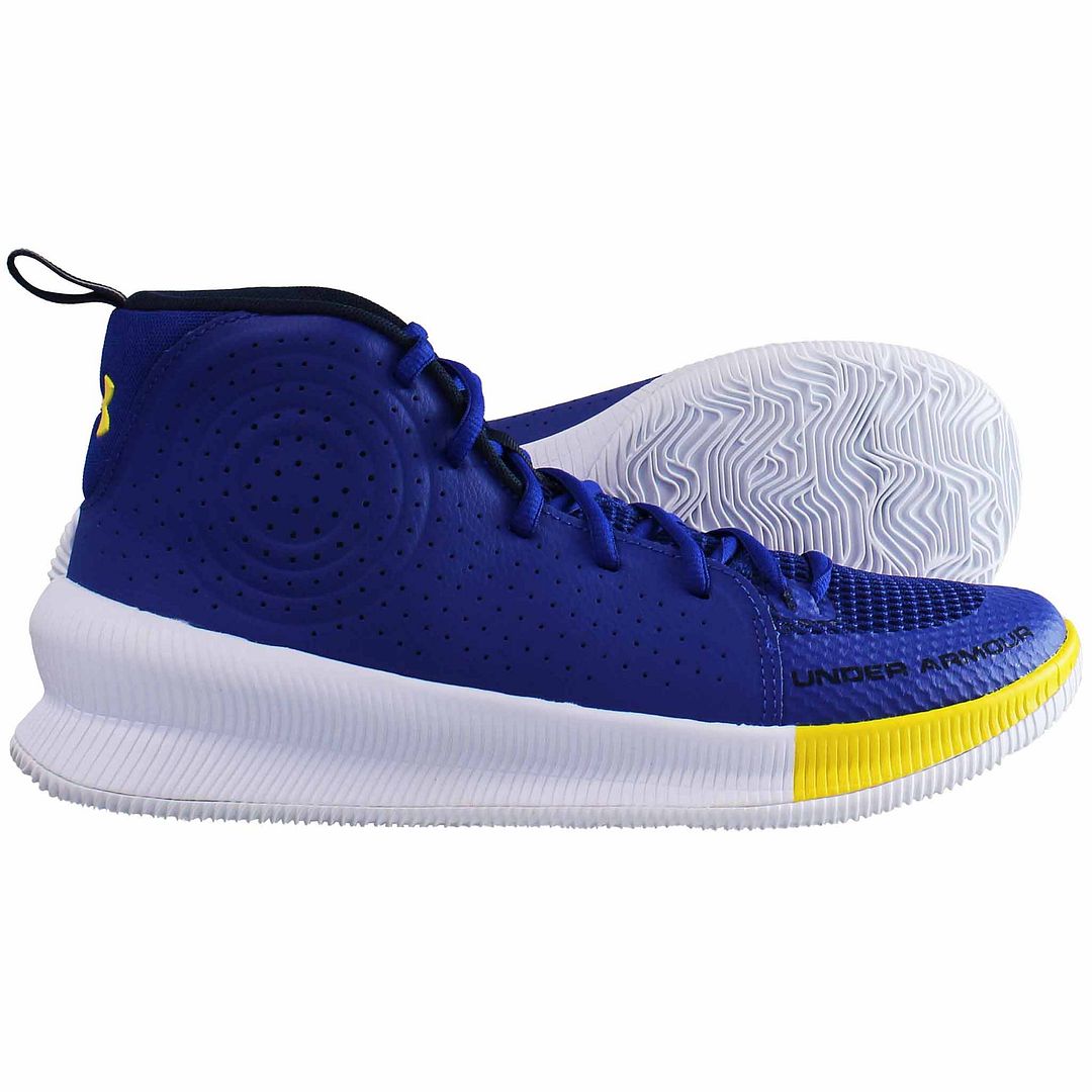 Under Armour Jet Mens Blue Basketball Shoes