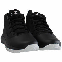 Under Armour GS Lockdown 4-BLK Kids Black Trainers