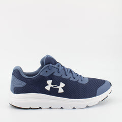 Under Armour Surge 2 Blue Textile Mens Lace Up Trainers 3022595 400