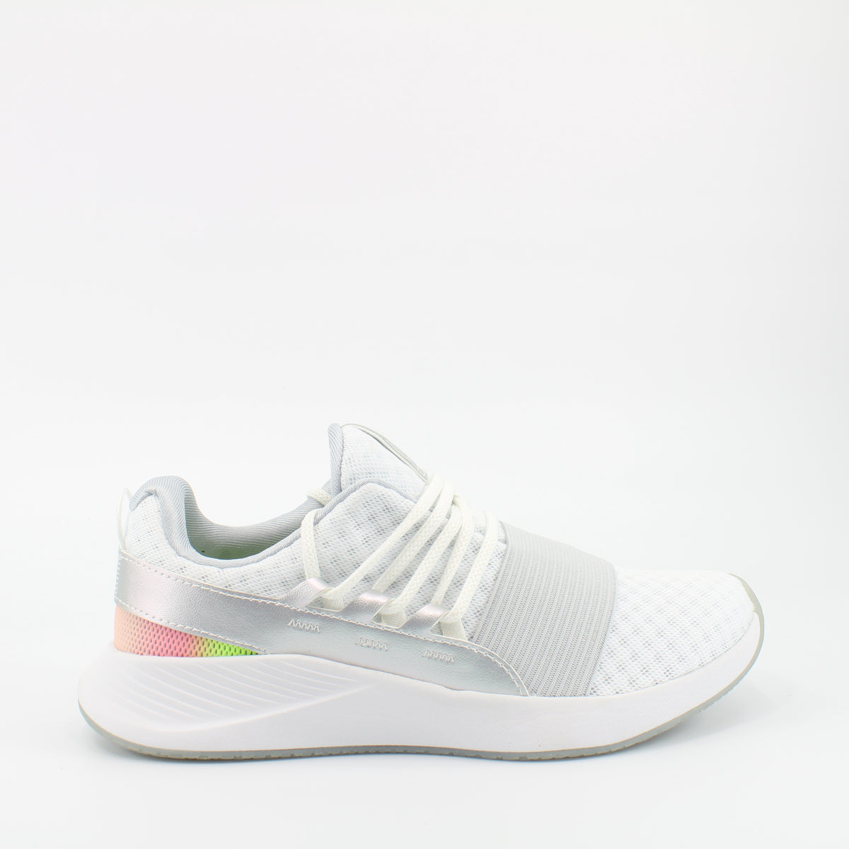 Under Armour Charged Breathe IRD Womens White Trainers