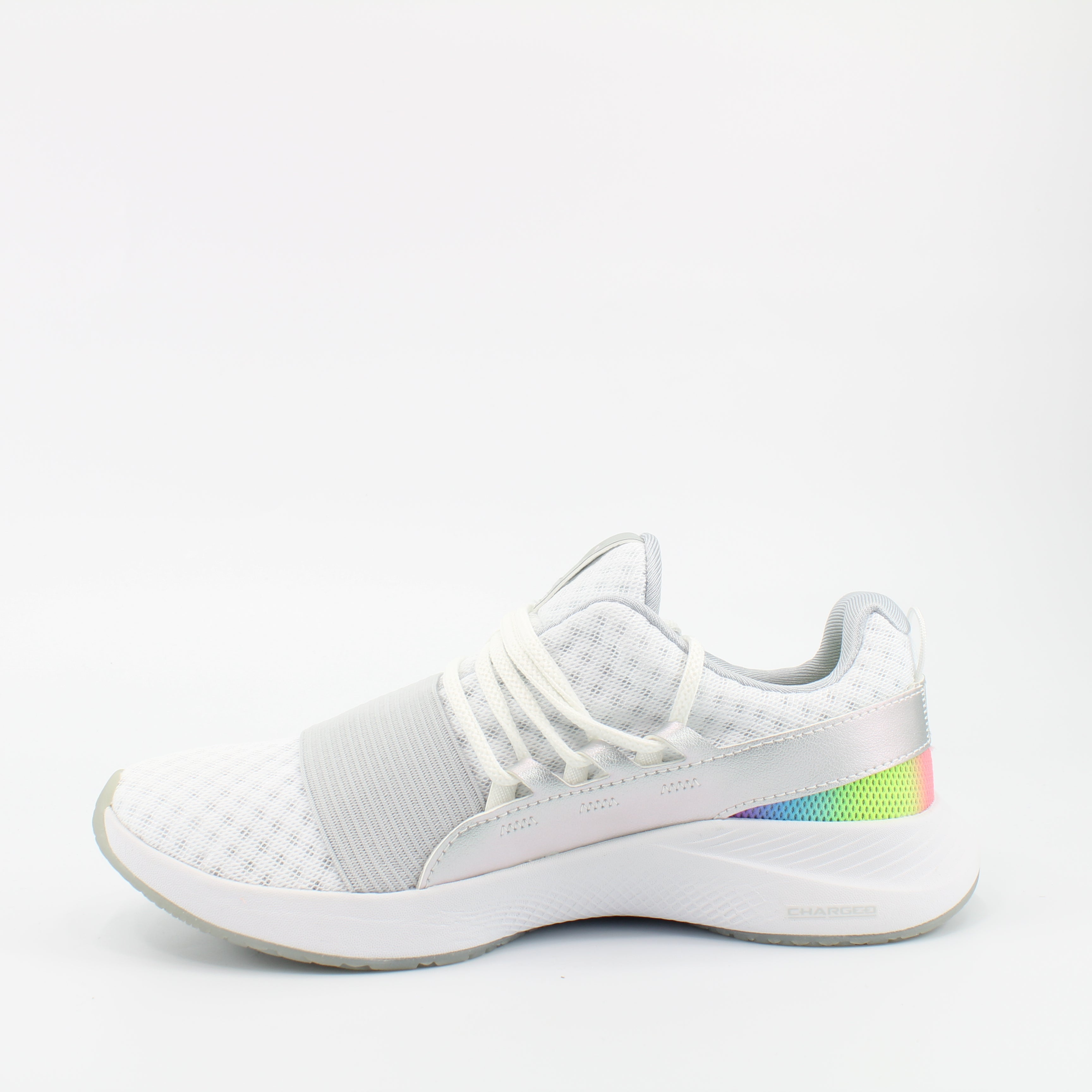 Under Armour Charged Breathe IRD Womens White Trainers