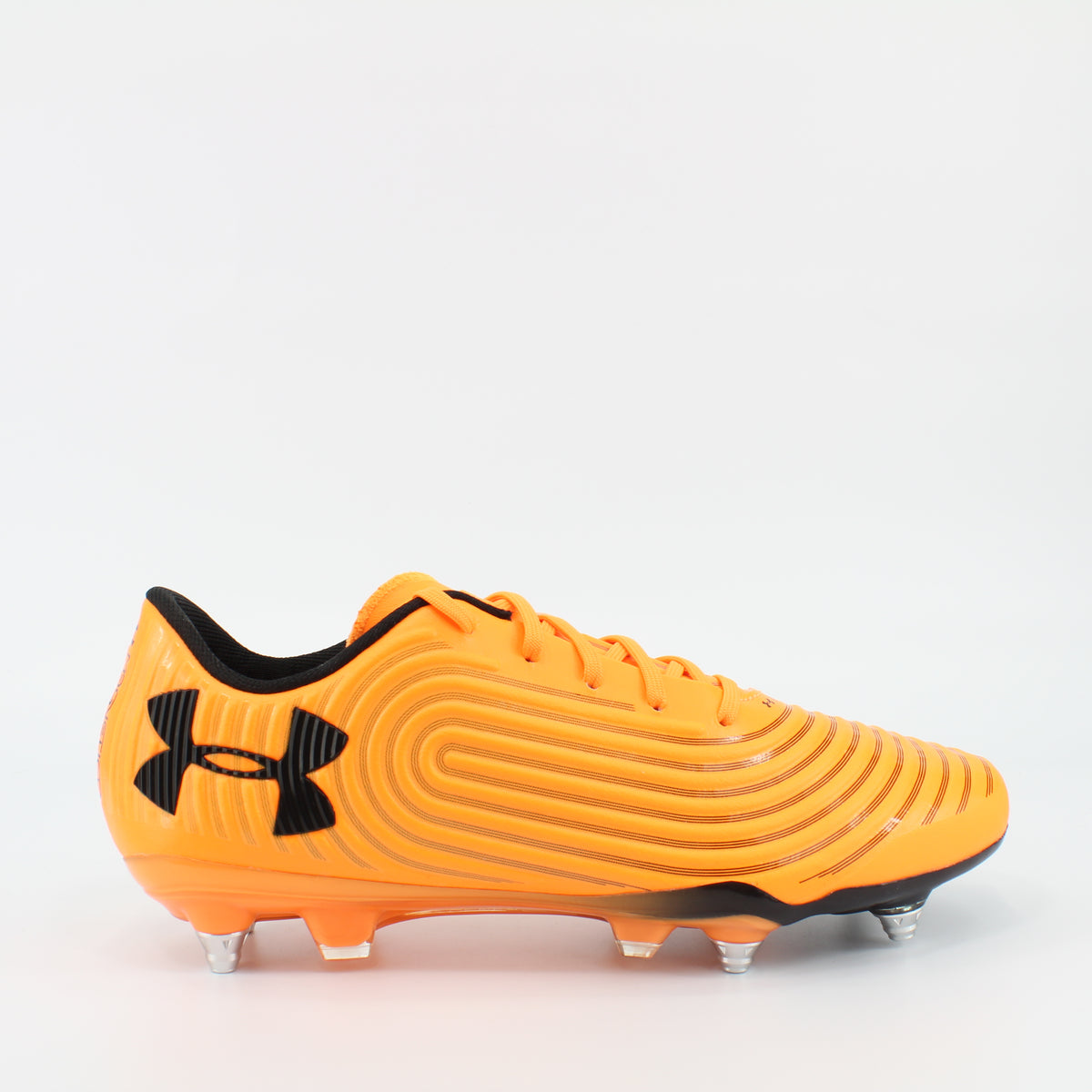 Under Armour Mgntco Control Pro Orange Leather Mens Football Boots 3023066 800