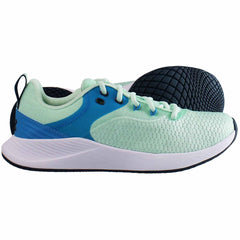 Under Armour Charged Breathe 3 Womens Green Running Trainers