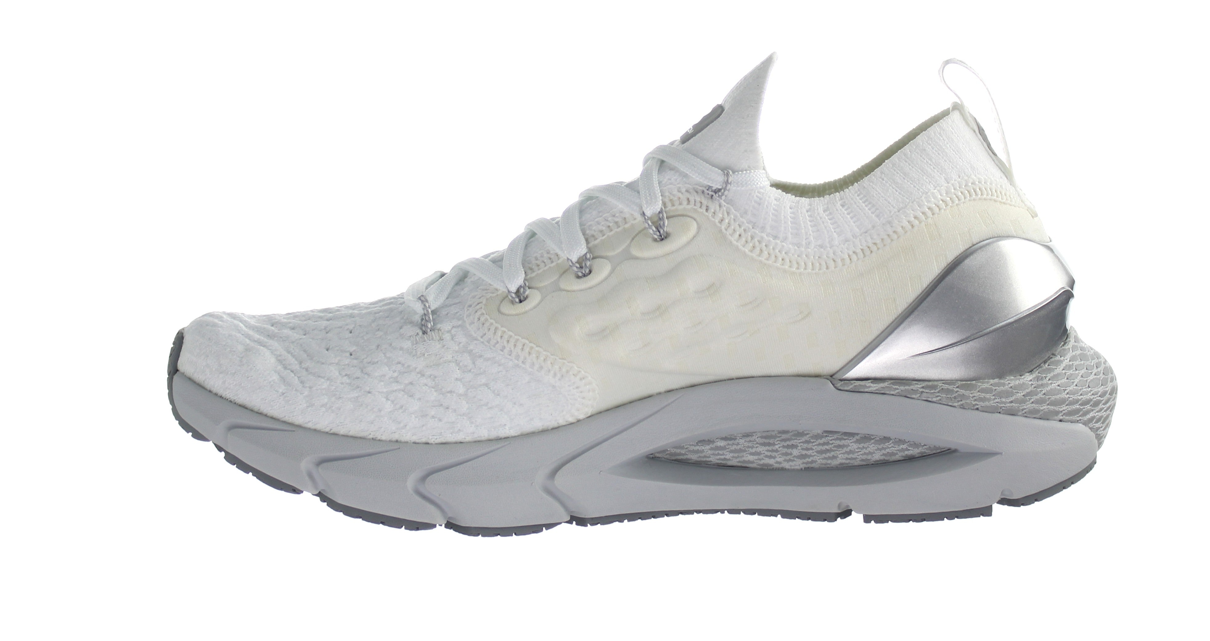 Under Armour HOVR Phantom 2 MTLC Mens White Running Shoes