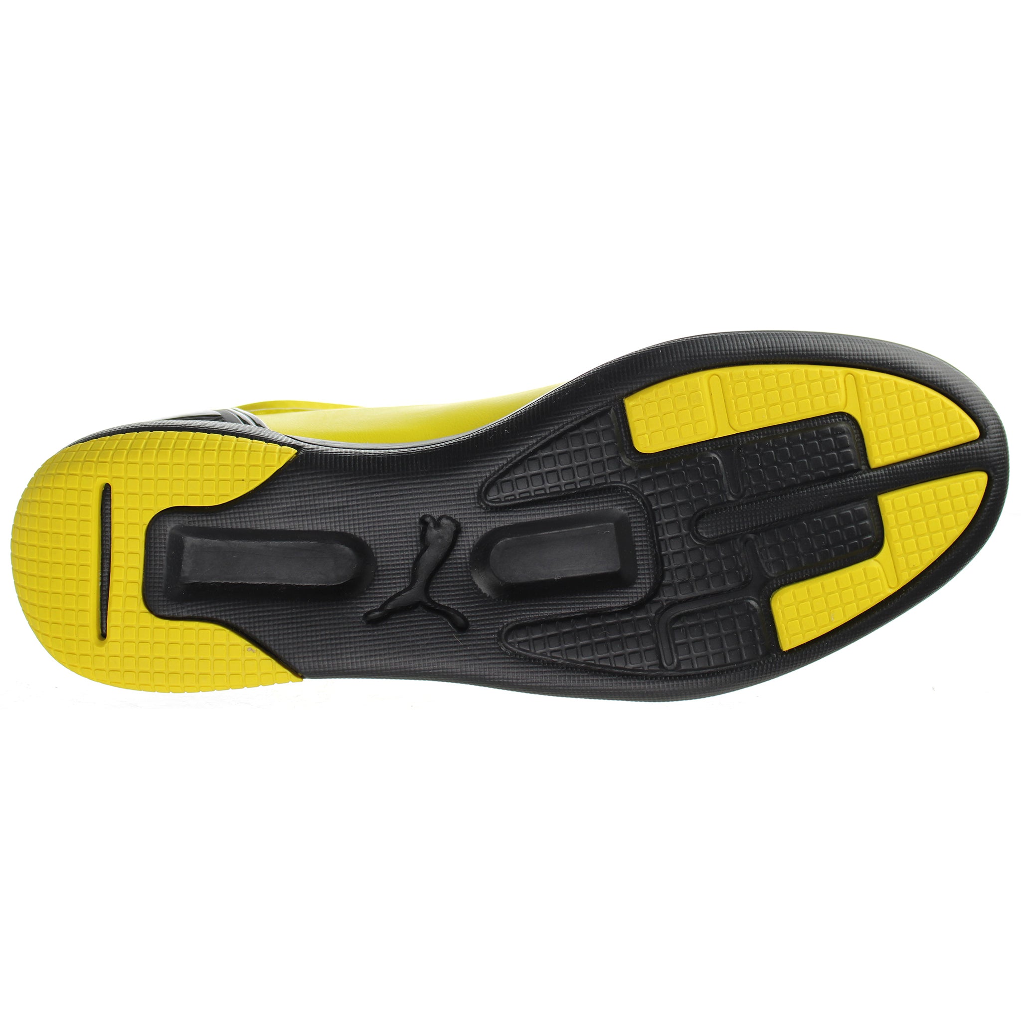 Puma Driving Power Light Mens Yellow Trainers