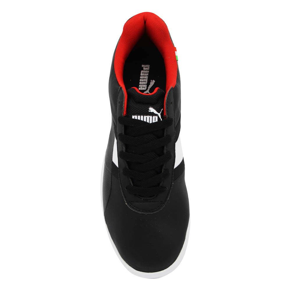 Puma Podio Tech Scuderia Ferrari Mens Black Trainers