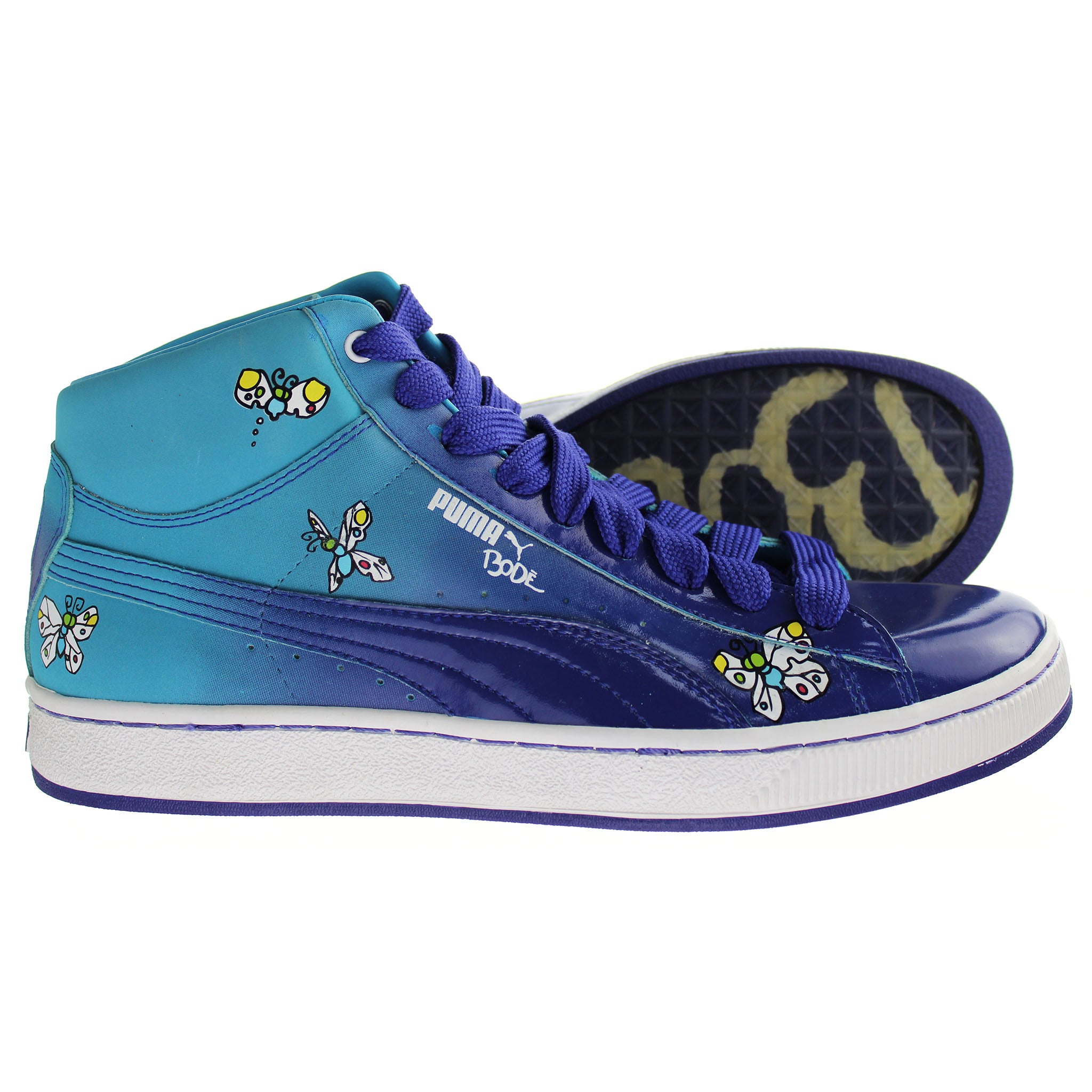 Puma Bode Lizard Mens Blue Trainers