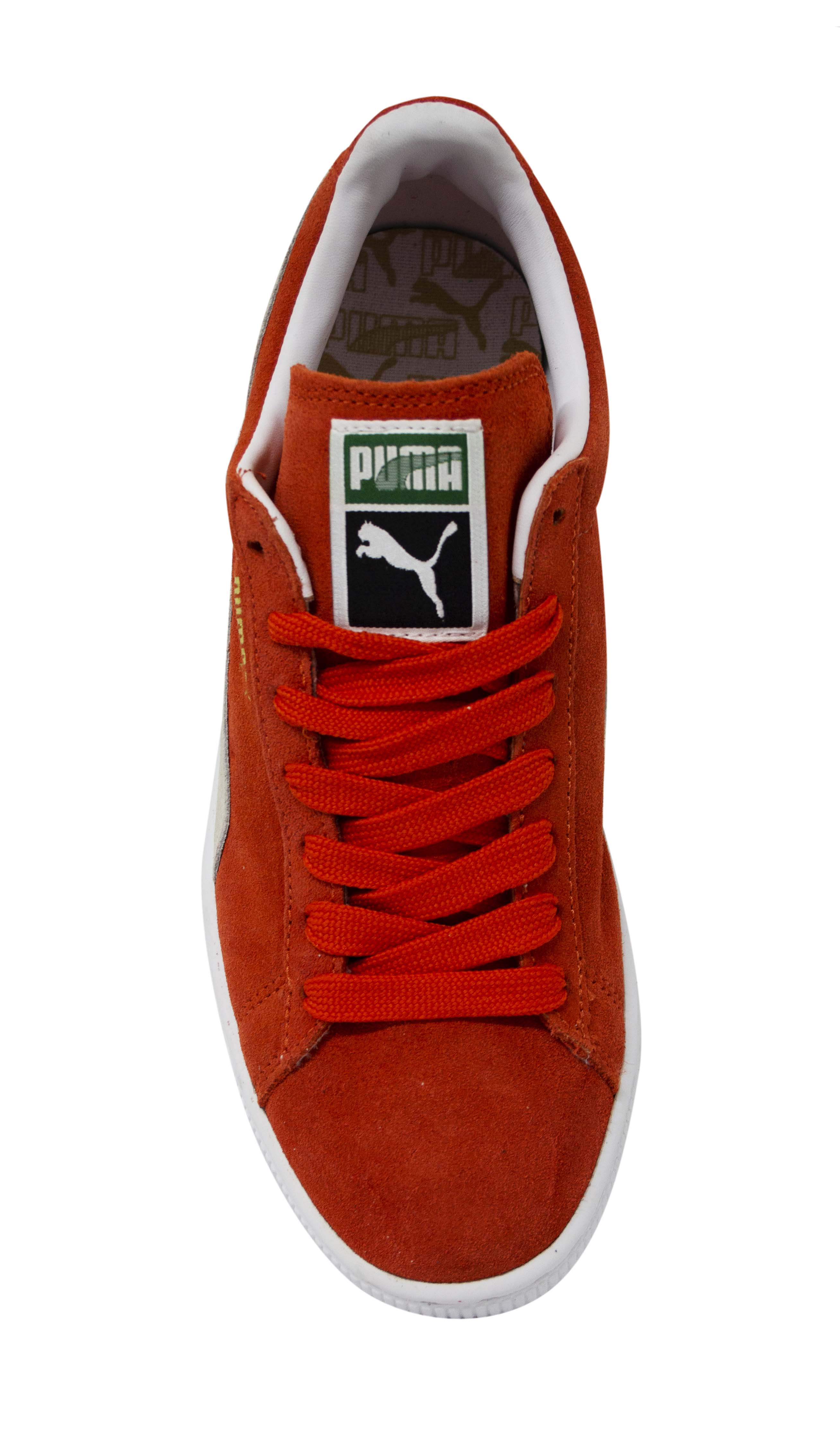 Puma Mens Orange Trainers