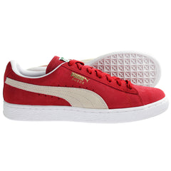 Puma Classic + Mens Red Trainers