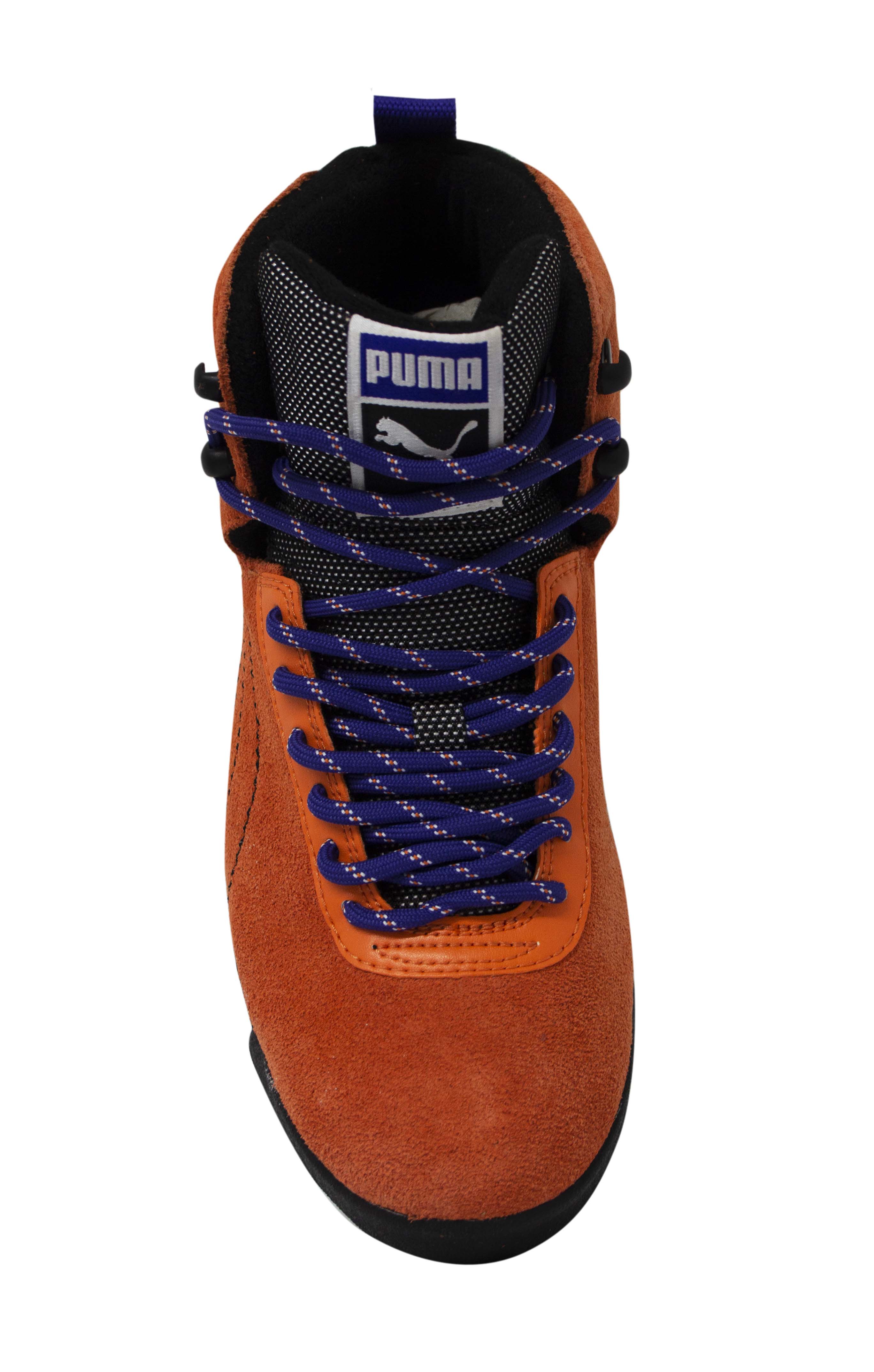 Puma Roma Hiker Mens Orange Trainers