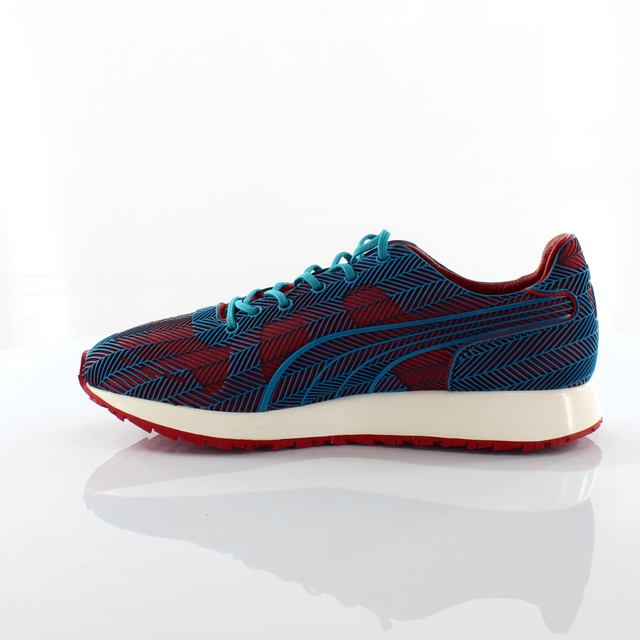 Puma Mihara Yasuhiro MY-71 R-System Mens Blue/Red Trainers