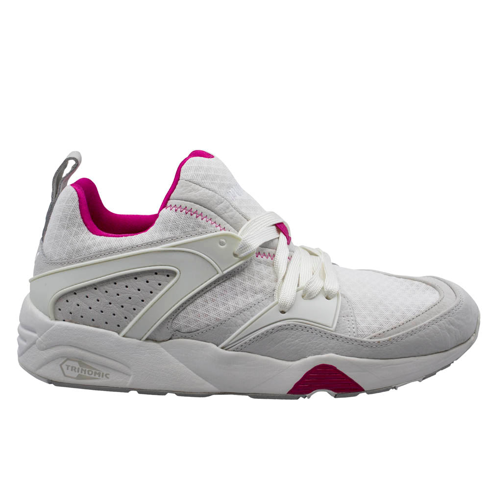 Puma Trinomic Blaze Of Glory Mesh Evo Mens White Trainers