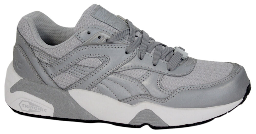 Puma Trinomic R698 Mens Silver Trainers