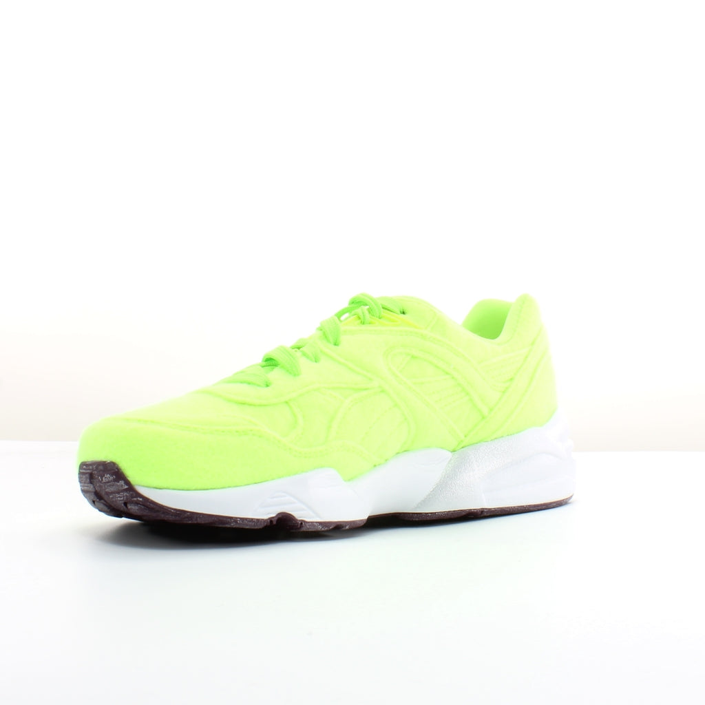 Puma Trinomic R698 Wool Pack Mens Green Lace Up Trainers 358832 03