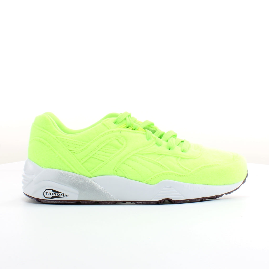 Puma Trinomic R698 Wool Pack Mens Green Lace Up Trainers 358832 03