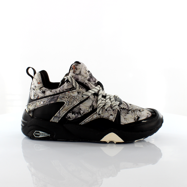 Puma Trinomic Blaze Of Glory x Swash Mens Black Trainers