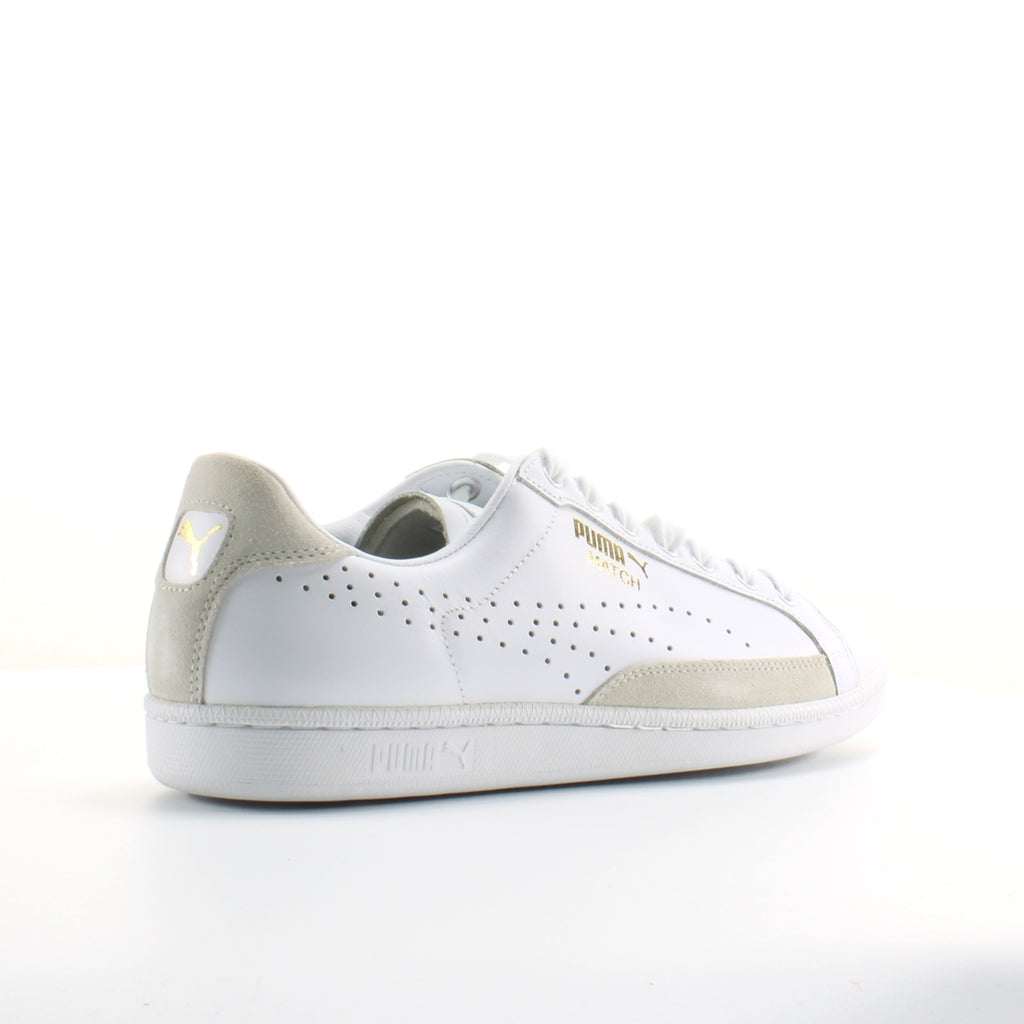 Puma Match 74 UPC White Leather Mens Lace Up Trainers 359518 10