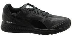 Puma Ignite Matt & Shine Mens Black Running Shoes