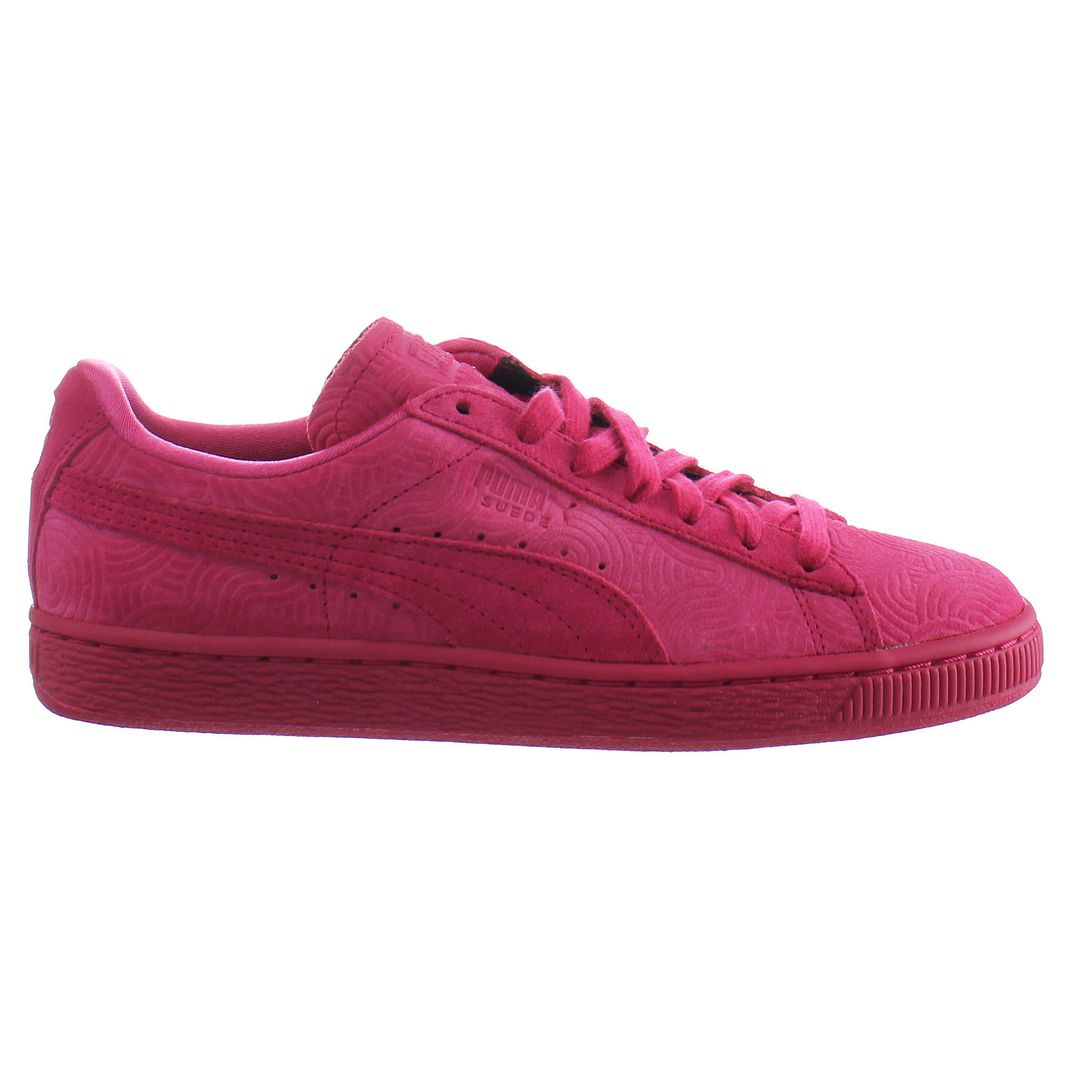 Puma Suede Classic + Colored Red Womens Trainers