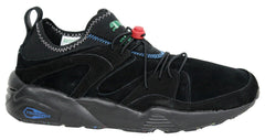 Puma Trinomic Soft Flag Black Bungee Fastening Mens Trainers 361891 01