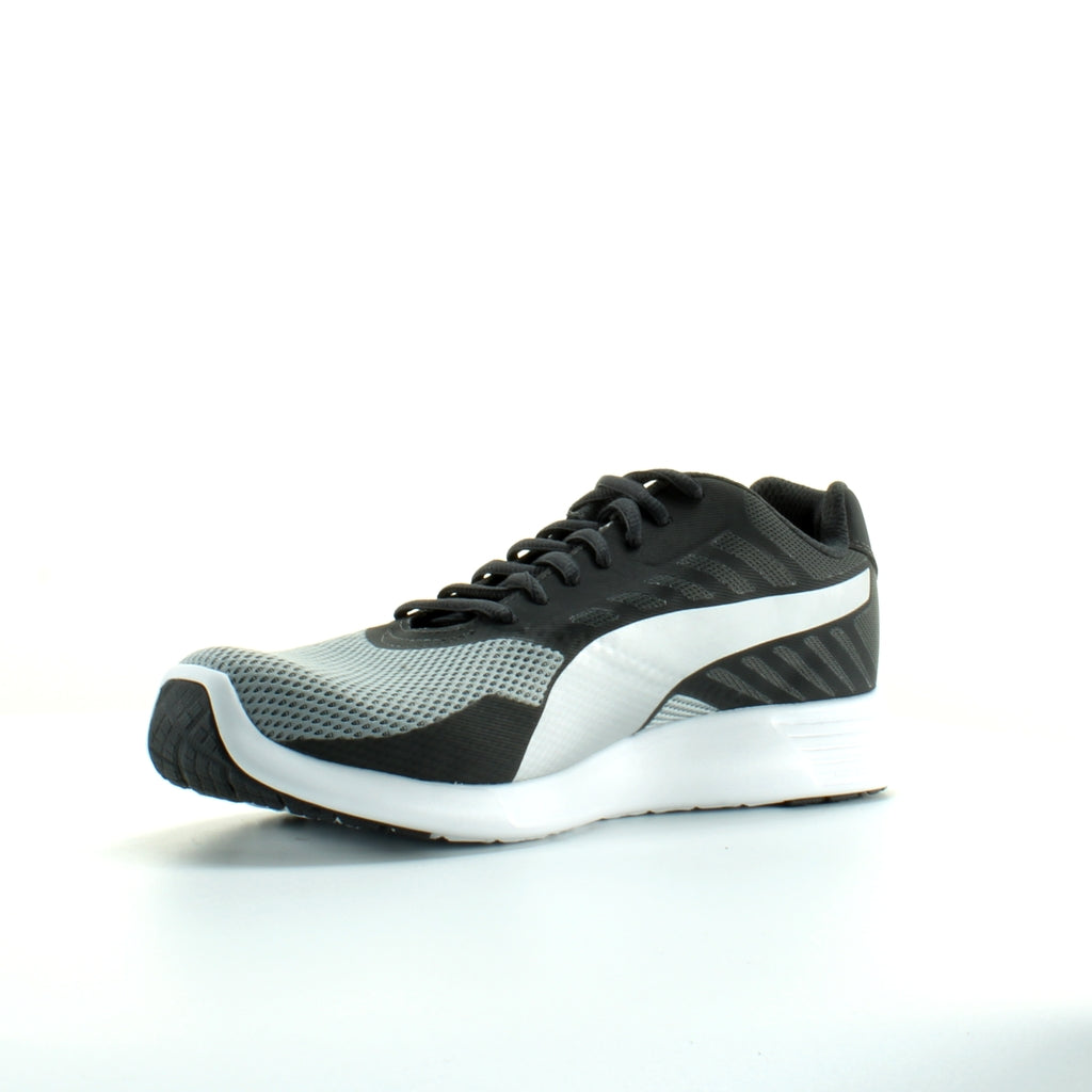 Puma ST Pro Grey Black Textile Mens Lace up Trainers 361959 02