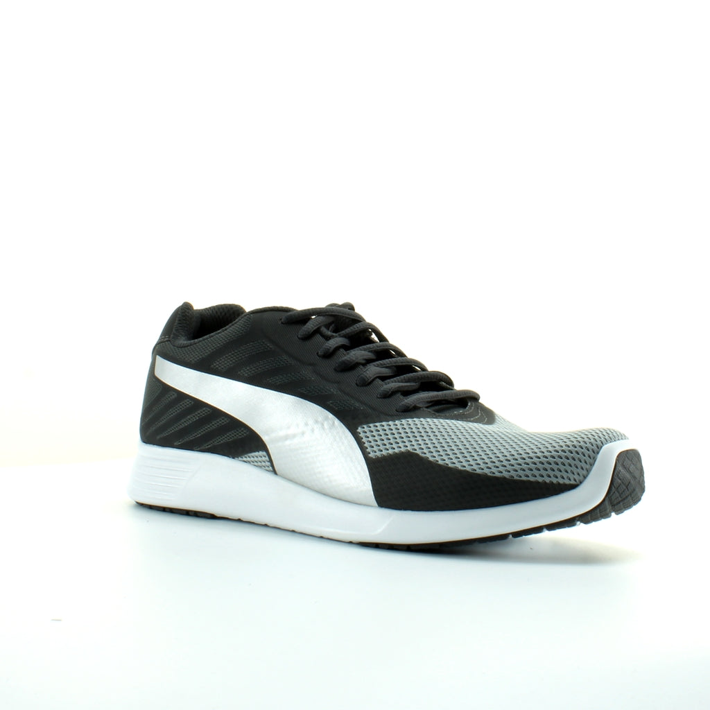 Puma ST Pro Grey Black Textile Mens Lace up Trainers 361959 02