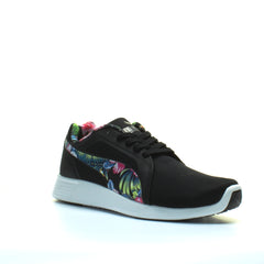 Puma ST Trainer Evo Grafic Mens Black Floral Running Trainers