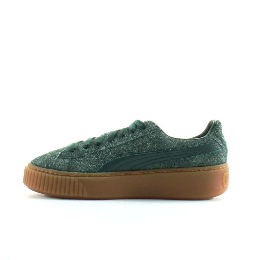 Puma Platform Elemental Womens Green Trainers