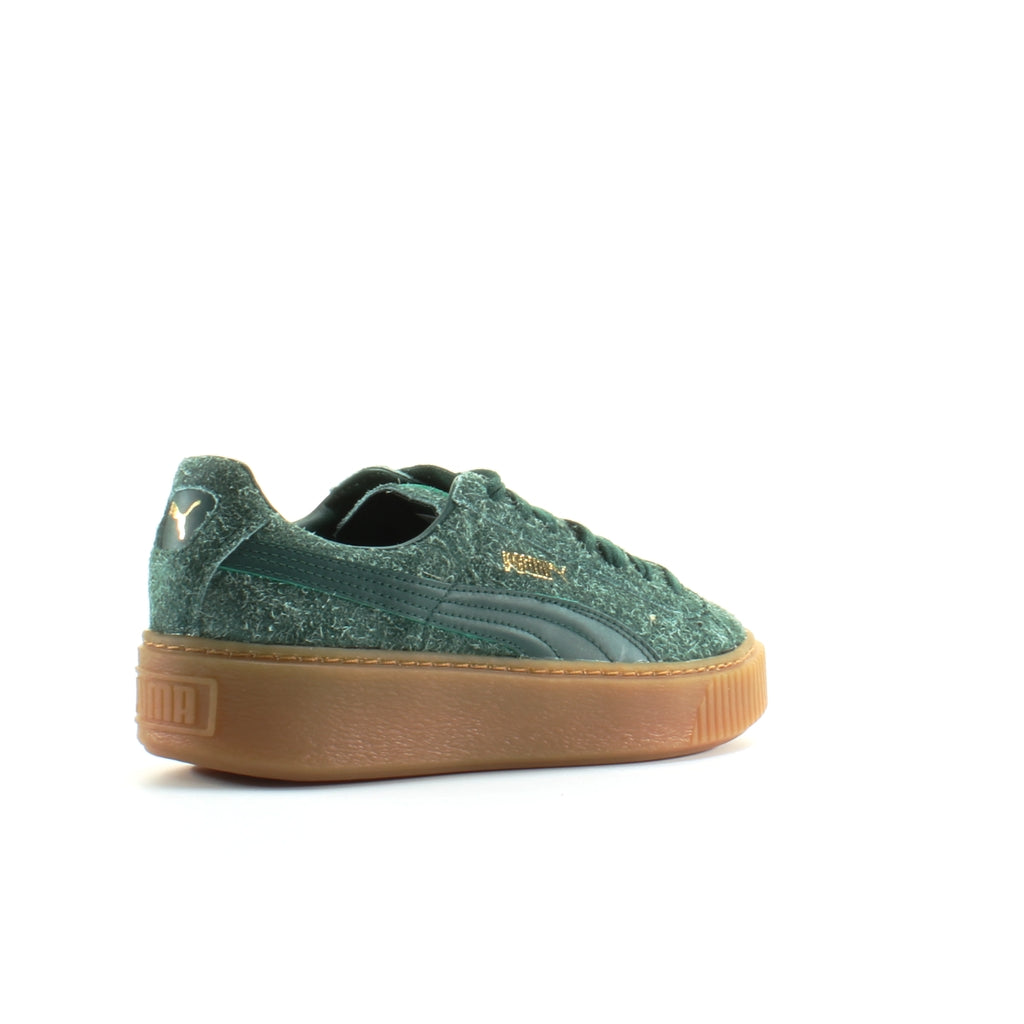 Puma Platform Elemental Womens Green Trainers