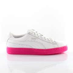 Puma Basket Classic Mono Ice Ref Womens White Trainers