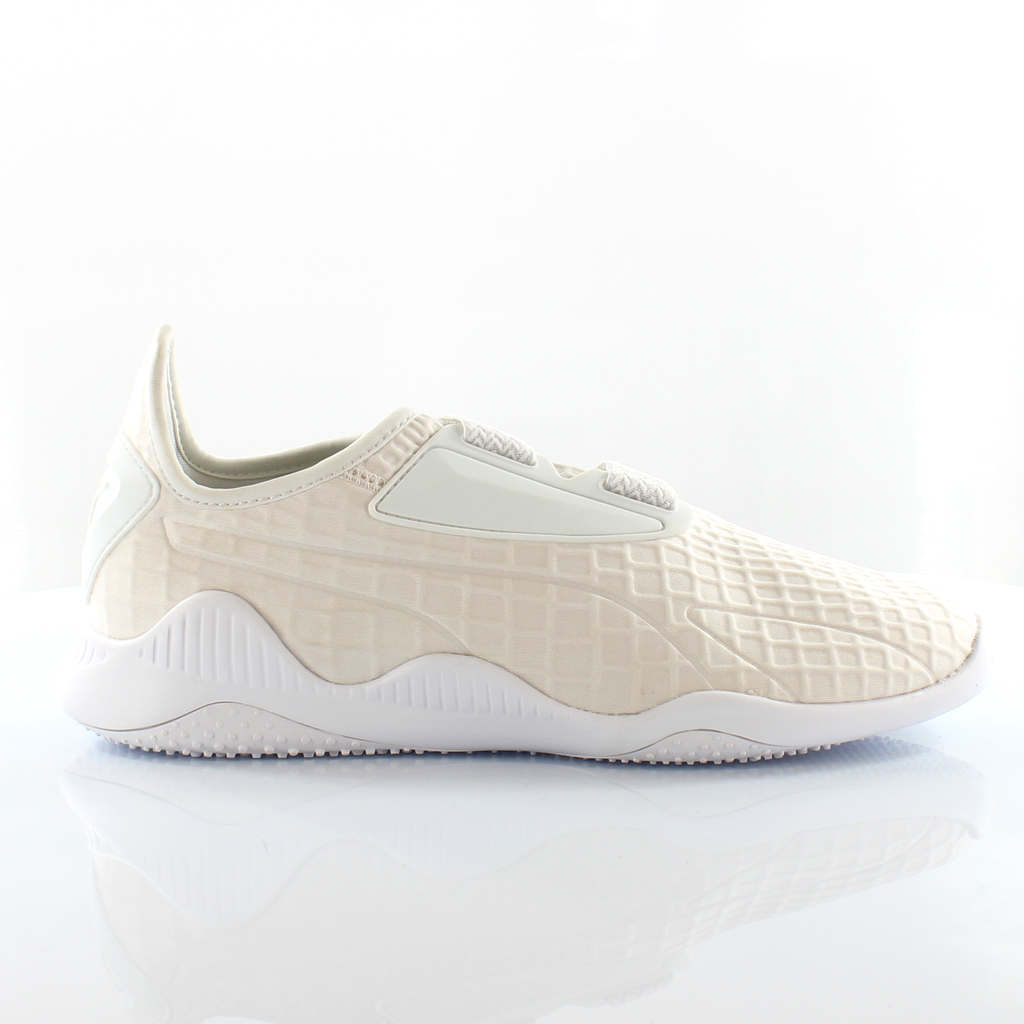 Puma Mostro Fashion White Textile Womens Trainers 363391 02