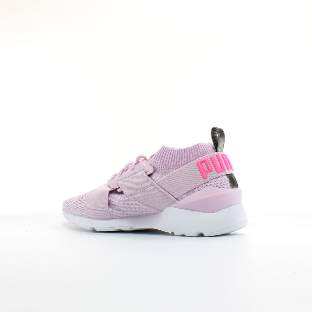 Puma Muse EvoKnit Womens Pink Trainers