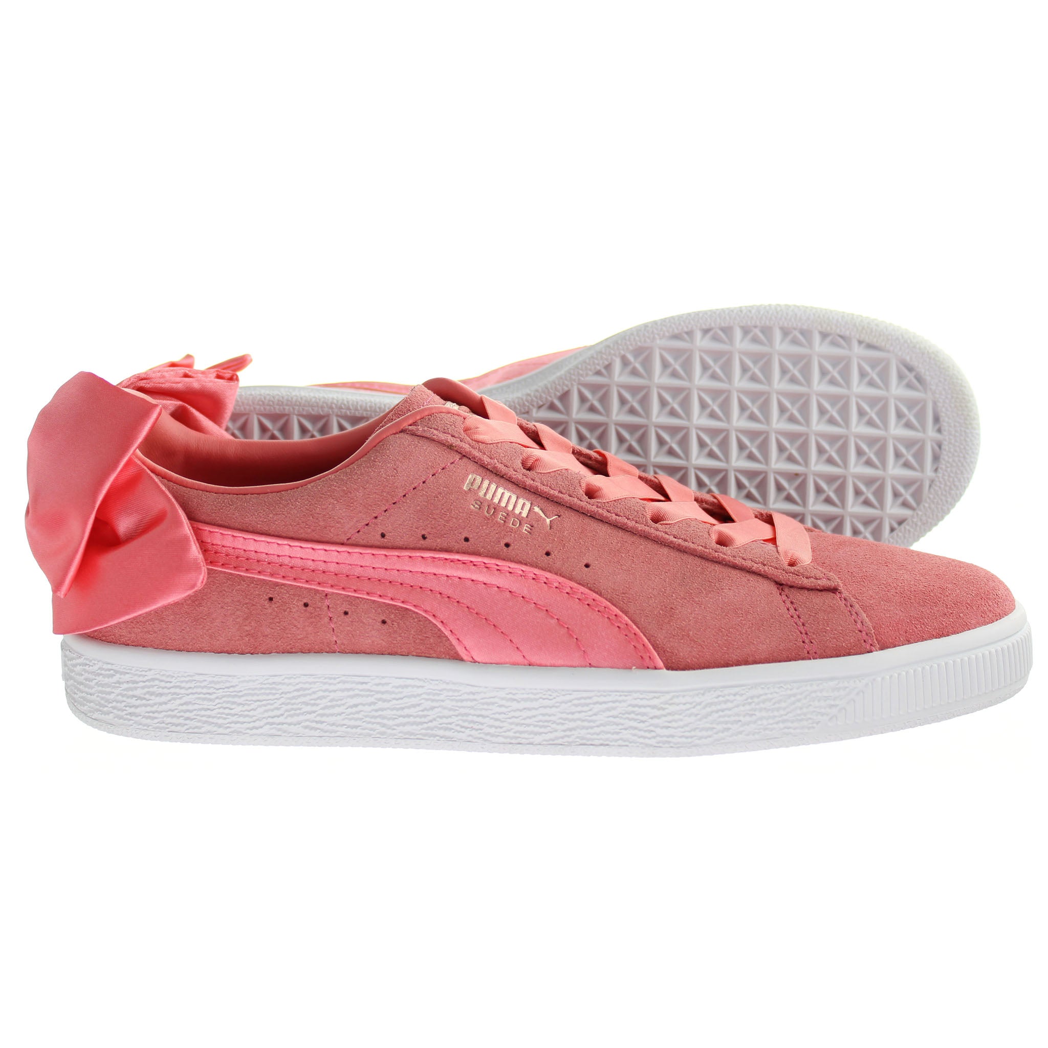 Puma Bow Womens Pink Trainers