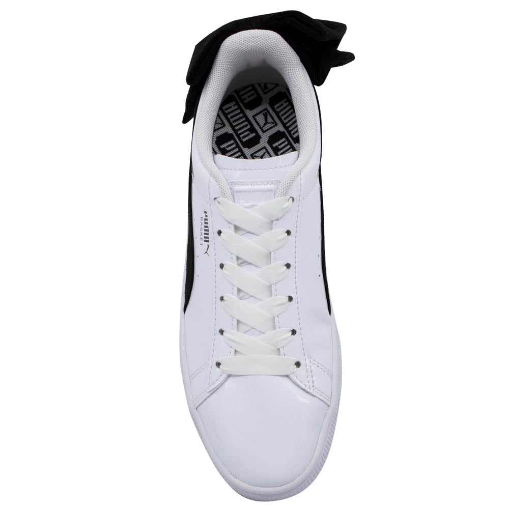 Puma Basket Bow Womens White Trainers