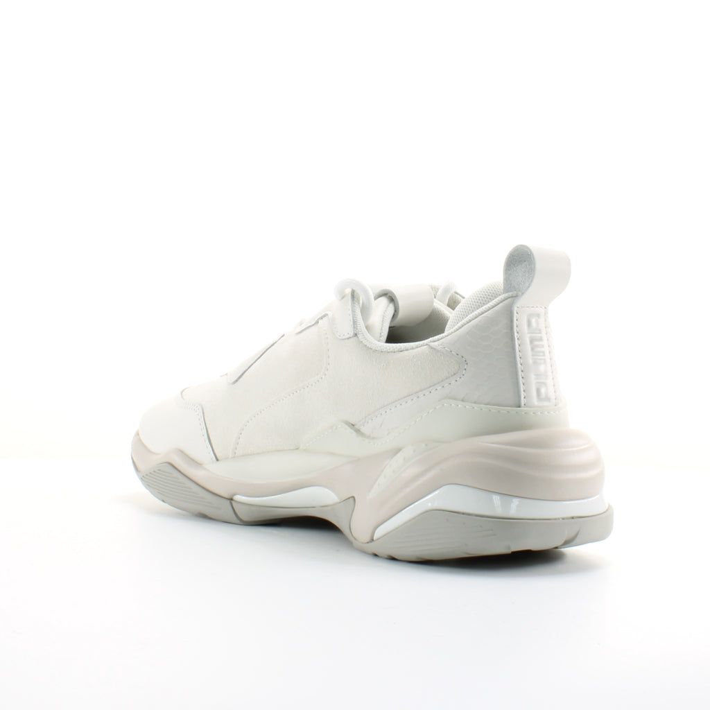 Puma Thunder Dester Mens White Leather Mens Lace Up Trainers 367997 03