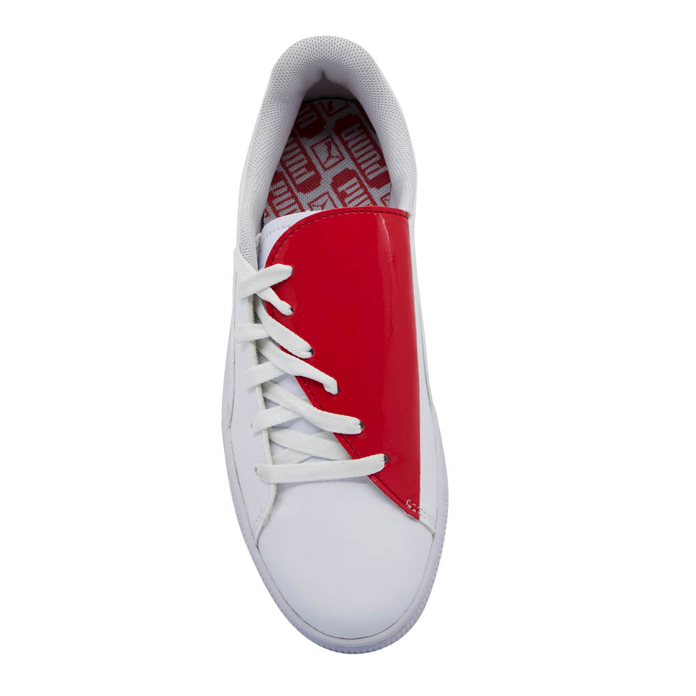 Puma Basket Crush Womens White Trainers