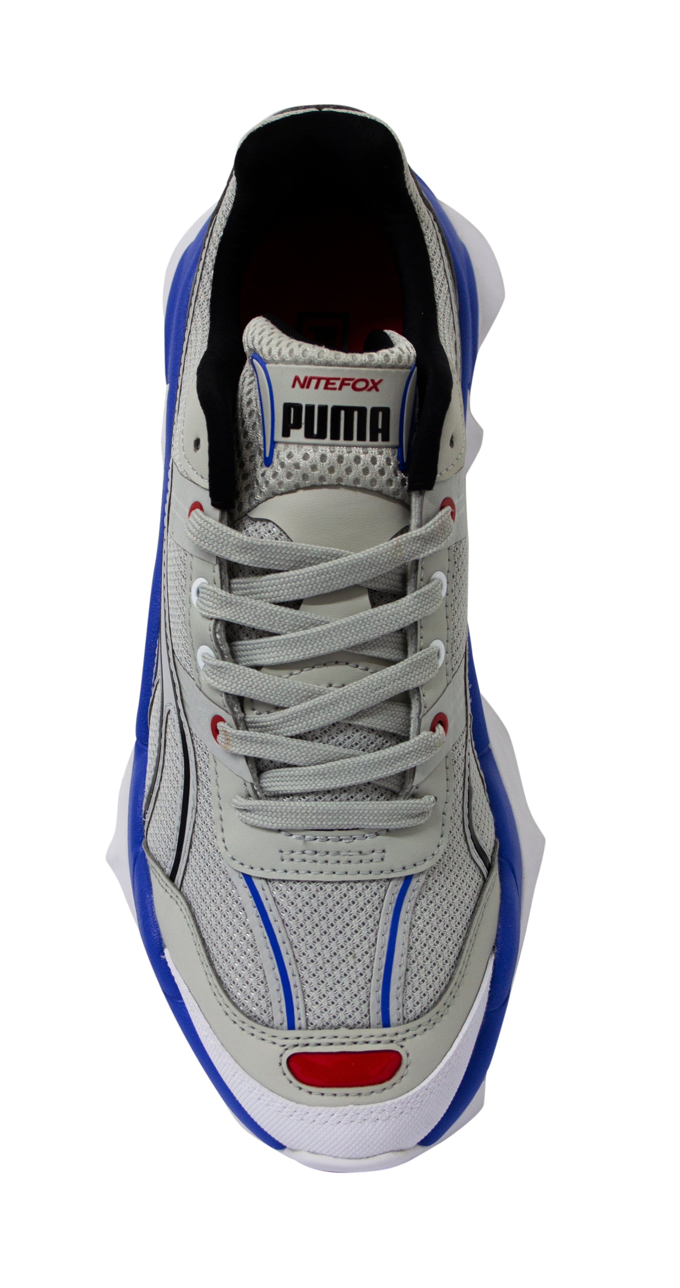 Puma Nitefox Highway Mens Silver Running Shoes