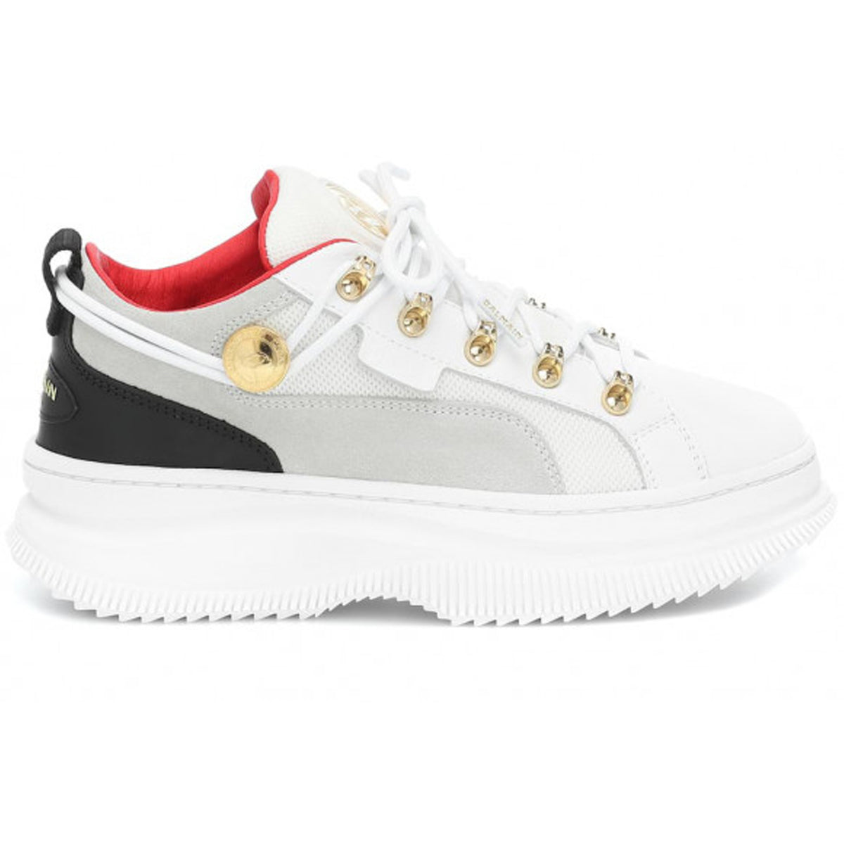 Puma Deva x Balmain Black/White Trainers - Womens