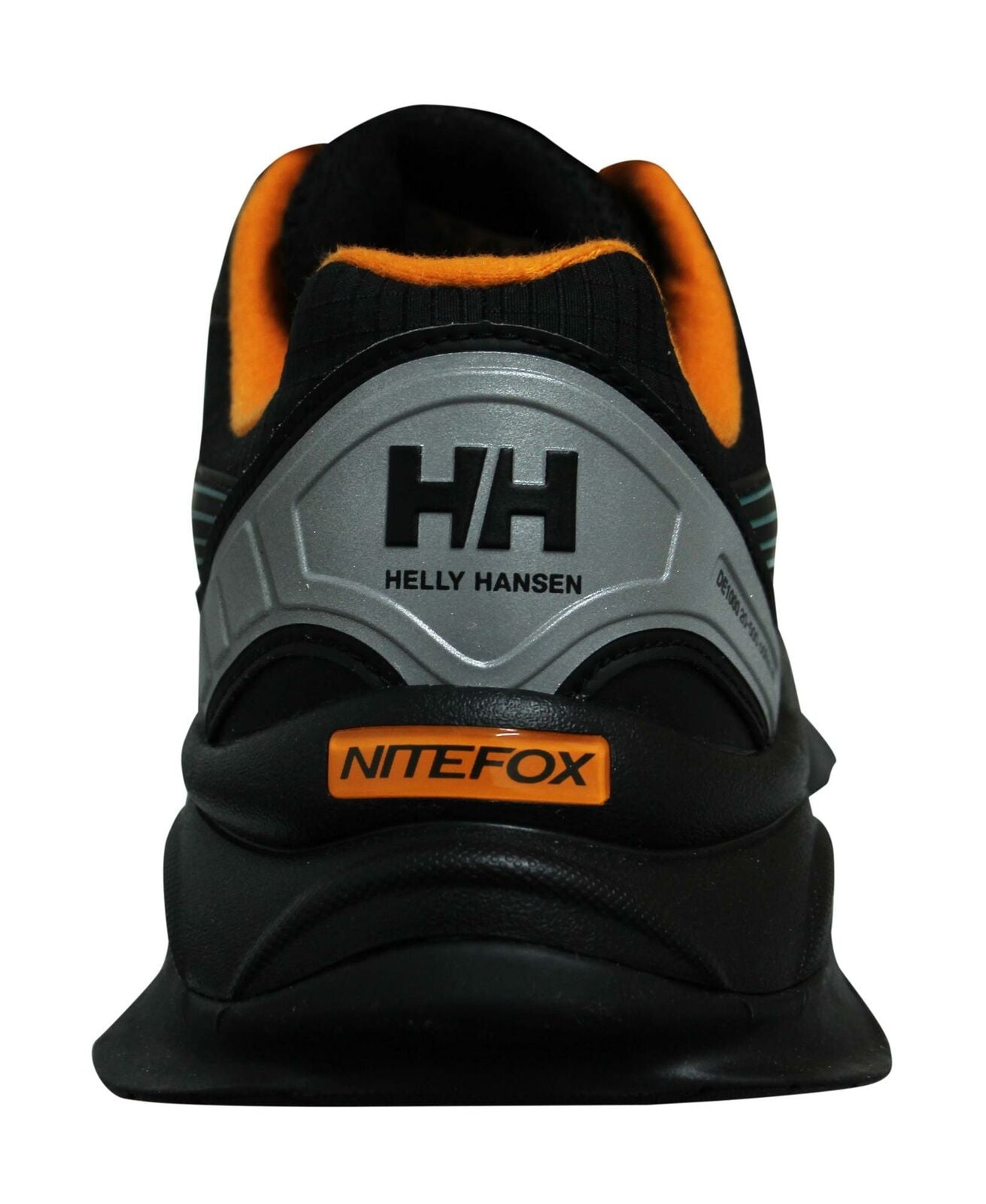 Puma x Helly Hansen Nitefox Black Orange Lace Up Mens Trainers 372629 01