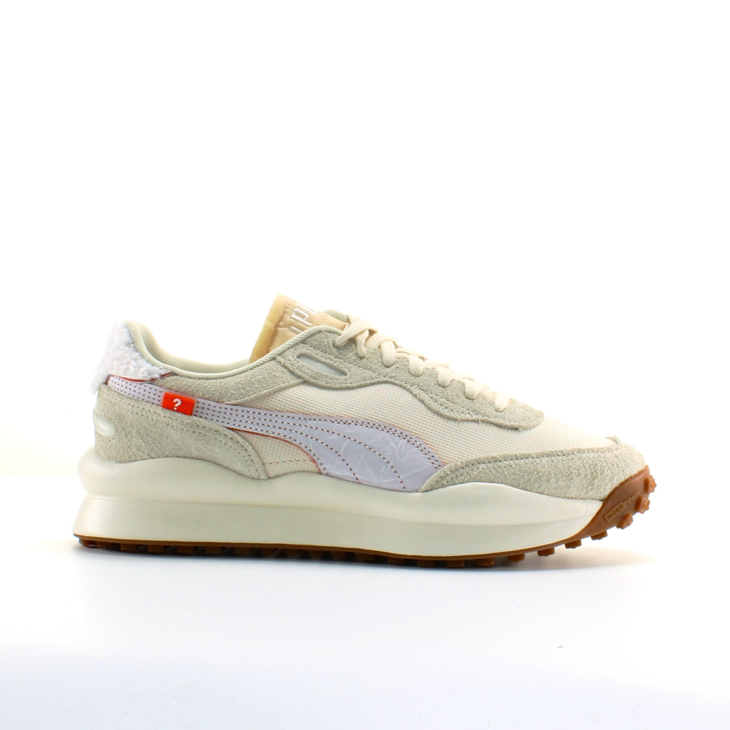 Puma Style Rider x Size Cream Mens Beige Trainers