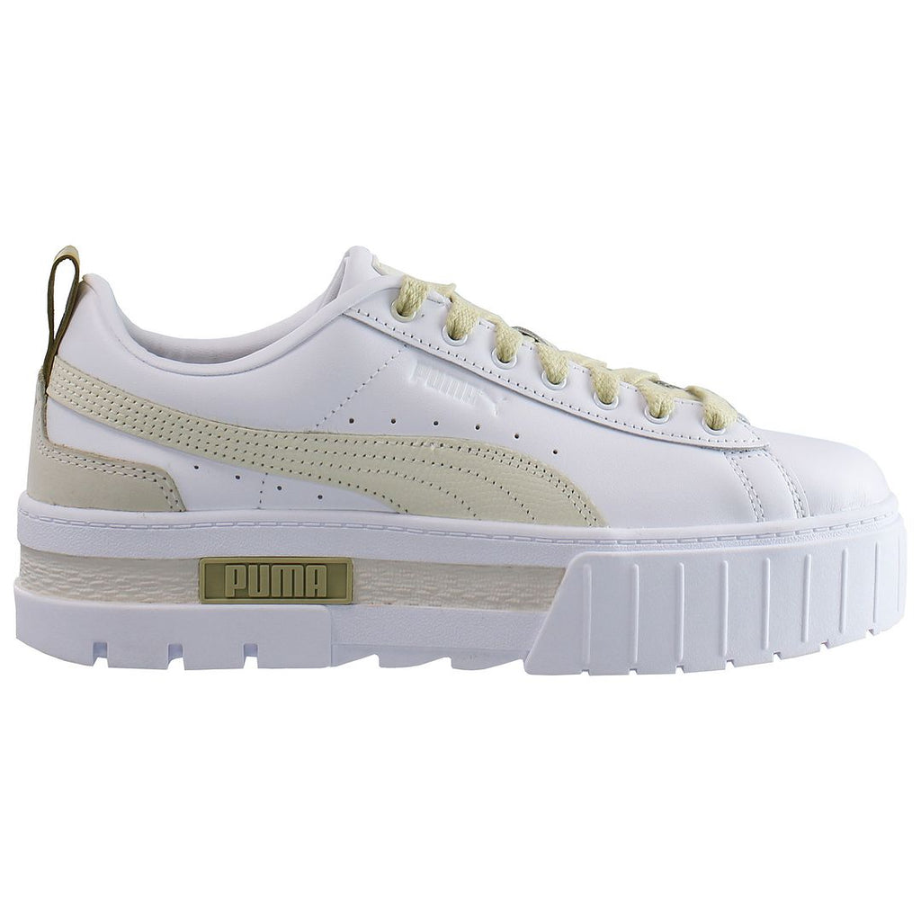 Puma Mayze Luxe White Womens Trainers