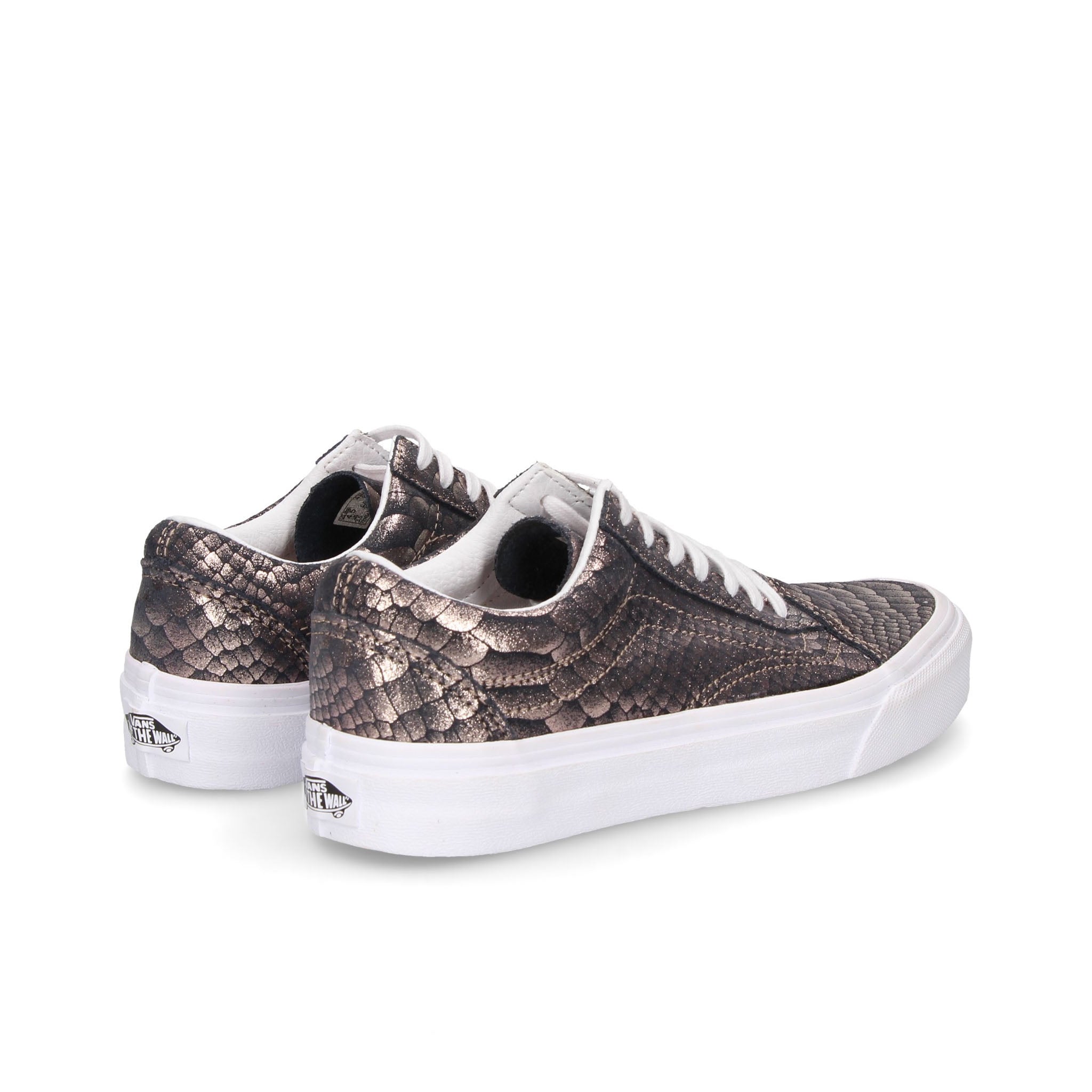 Vans Off The Wall Womens Brown Plimsolls