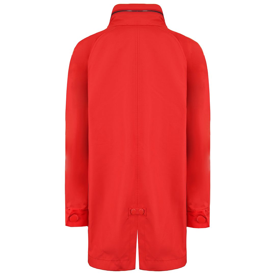 Emporio Armani Womens Red Rain Jacket