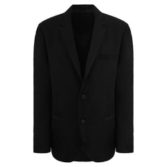 Armani Exchange Elegant Mens Black Blazer