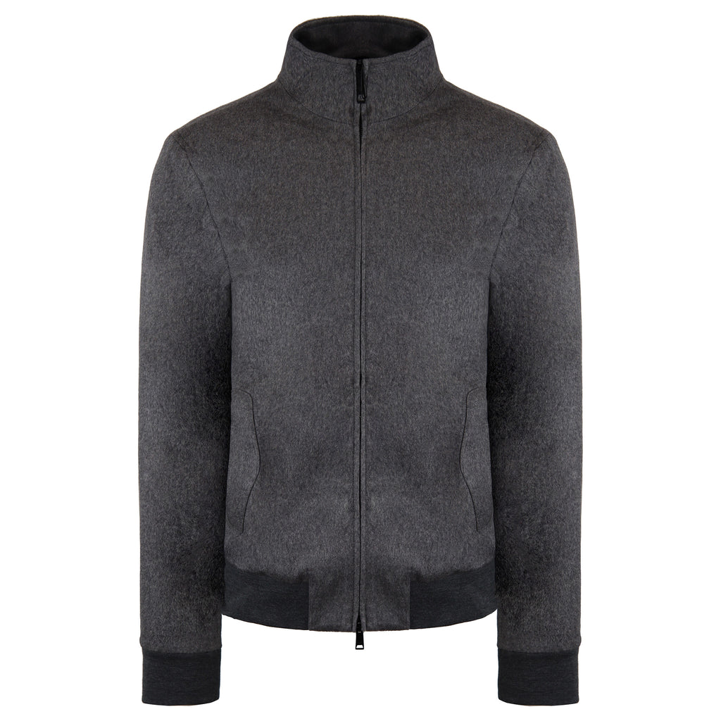 Emporio Armani Blouson Mens Grey Jacket