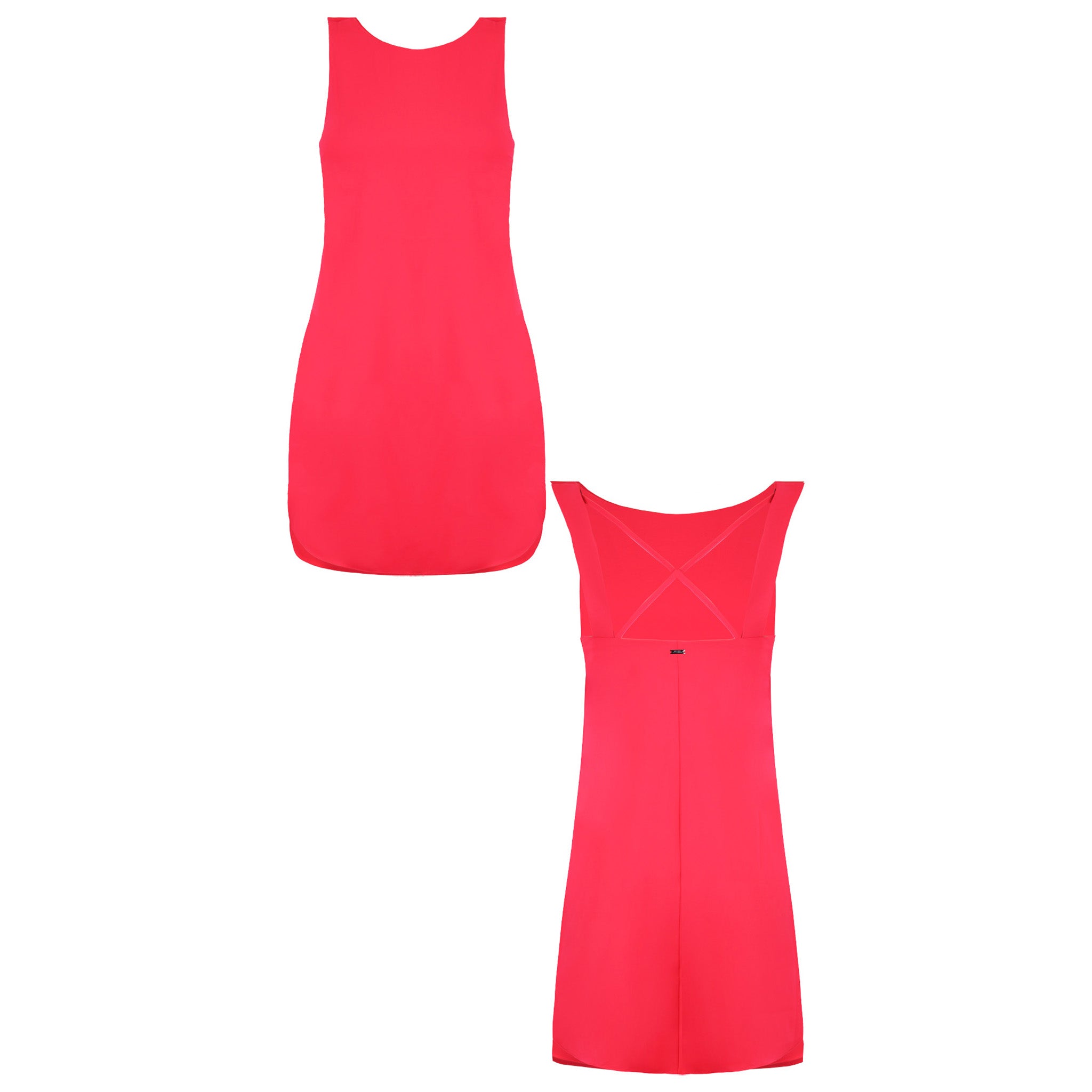 Armani Exchange Womens Bright Pink Dress