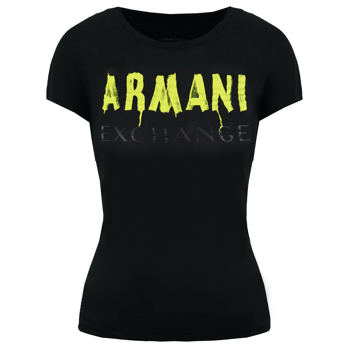 Armani Exchange Womens Black T-Shirt