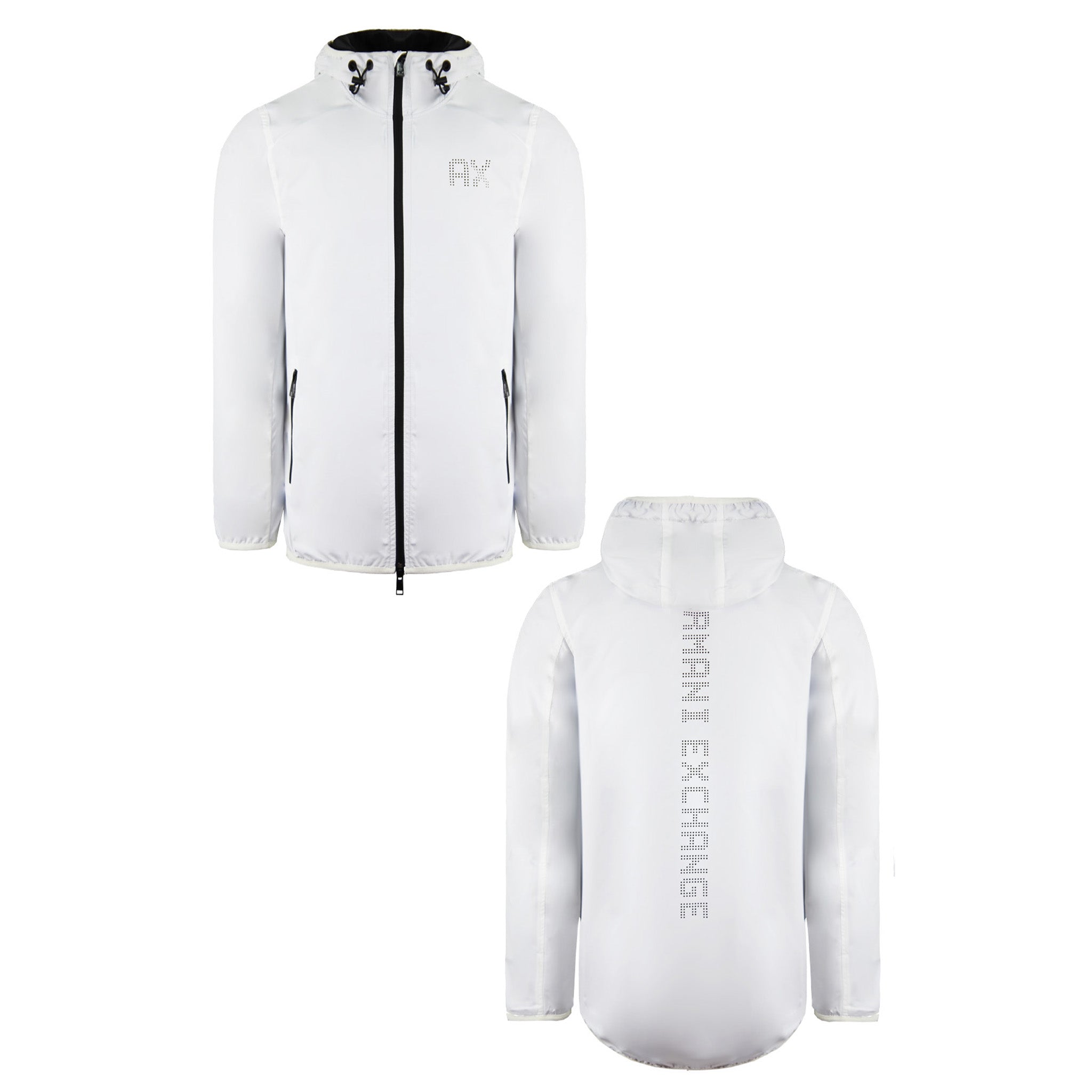 Armani Exchange Mens White Jacket