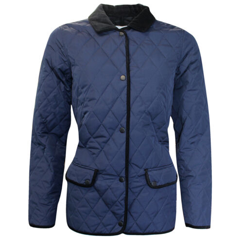 Vans Off The Wall OTW Hollygraph Jack Quilted Jacket Womens Blue 3MWIND P4B